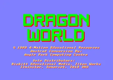 Dragon World (UK) (128K) (2 faces) (1989) (Version 6128) screen shot title